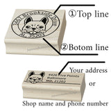 French bulldog custom stamp