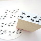 Lots of ants rubber stamp