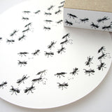 Lots of ants rubber stamp