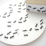 Lots of ants rubber stamp