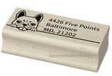 French bulldog custom stamp