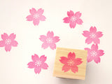 Cherry blossom stamp, Wedding tree decoration stamp, Flower rubber stamp, Sakura stamp