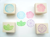 Japanese spiral art, Japanese stamp