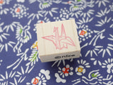Origami crane, Wedding decoration, Japanese rubber stamp, Wedding stamp