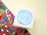 Japanese spiral art, Japanese stamp