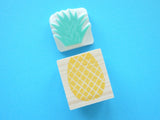 Pineapple rubber stamp, Pineapple decor, Summer invitation, Japanese rubber stamps, Unique rubber stamp