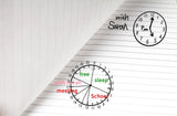 Clock rubber stamp, Time schedule hobonichi stamps, Bullet journal rubber stamp, Japanese rubber stamps