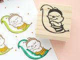 Bee stamp for your baby shower invitations, Bee rubber stamp, Cute rubber stamp, Japanese rubber stamp