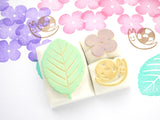 Hydrangea rubber stamp, Rainy season decoration, Snail rubber stamp, Japanese rubber stamps