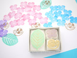 Hydrangea rubber stamp, Rainy season decoration, Snail rubber stamp, Japanese rubber stamps