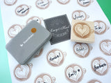 Coffee wedding latte art stamp, Japanese rubber stamp, Coffee rubber stamp