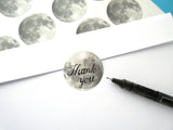 Moon stickers, Japanese stationery, Full moon decor, Japanese rubber stamps