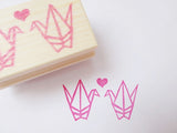 Origami crane, Crane stamp, Japanese wedding