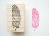 Feather stamp wedding invitation decoration, Wedding stamp, Japanese rubber stamps
