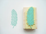 Feather stamp wedding invitation decoration, Wedding stamp, Japanese rubber stamps