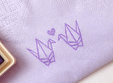 Origami crane, Crane stamp, Japanese wedding
