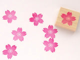 Cherry blossom stamp, Wedding tree decoration stamp, Flower rubber stamp, Sakura stamp
