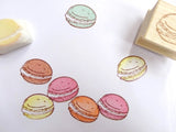 Macaron decoration stamp, Wedding stamp, Personalized stamp wedding