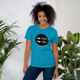 No cats No life Short-Sleeve Unisex T-Shirt
