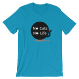 No cats No life Short-Sleeve Unisex T-Shirt
