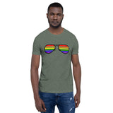 Rainbow sunglasses, LGBT flag, Rainbow flag T-shirt