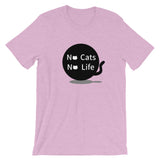 No cats No life Short-Sleeve Unisex T-Shirt
