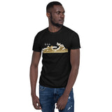 Mt Fuji with wave T-Shirt, Japanese T-shirt