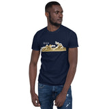 Mt Fuji with wave T-Shirt, Japanese T-shirt