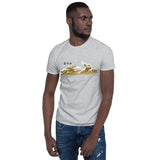 Mt Fuji with wave T-Shirt, Japanese T-shirt