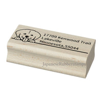 Labrador retriever custom stamp