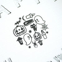 Halloween rubber stamp, Cute rubber stamps, Japanese rubber stamps