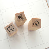 Health check mini icon stamps set of 3
