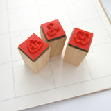 Health check mini icon stamps set of 3
