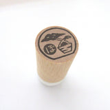 Bonsai master rubber stamps, Miniature bonsai rubber stamp