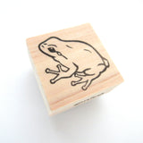Little Frog Rubber Stamp | Handmade Kawaii Amagaeru Stamp