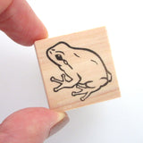 Little Frog Rubber Stamp | Handmade Kawaii Amagaeru Stamp