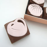 Chocolate stamps, Handmade stamp, Wedding invitation, Valentine's day, Stationery lover