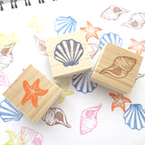 Seashell Rubber Stamp Set | Beach Wedding & Summer Decoration