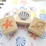 Seashell Rubber Stamp Set | Beach Wedding & Summer Decoration