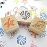 Seashell Rubber Stamp Set | Beach Wedding & Summer Decoration
