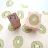 Kiwi Rubber Stamp | Fruits decoration | Kiwi stamp