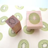 Kiwi Rubber Stamp | Fruits decoration | Kiwi stamp