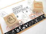 Halloween rubber stamps set of 2