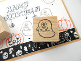 Halloween rubber stamps set of 2