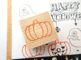 Halloween rubber stamps set of 2