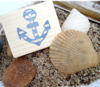 Summer stripe anchor stamp