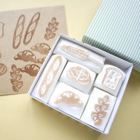 Bread decoration hobonichi stamps