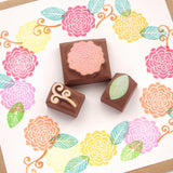 Flower decoration stamp set