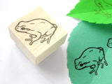 Little Frog Rubber Stamp | Handmade Kawaii Amagaeru Stamp