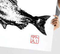 Big Gyotaku hanko, Name stamp in Japanese